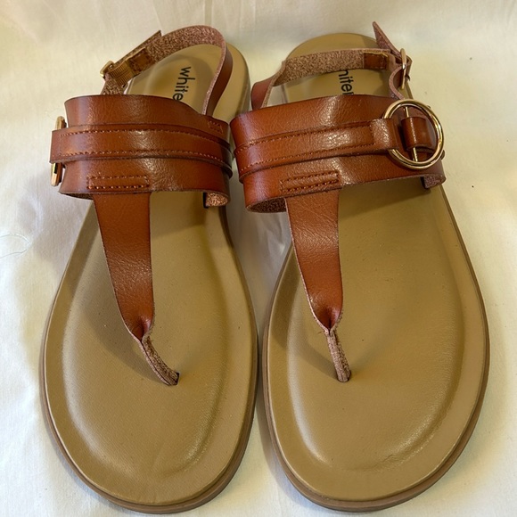 whitemt sandals